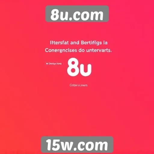 Impacto do design de interface no 8u.com