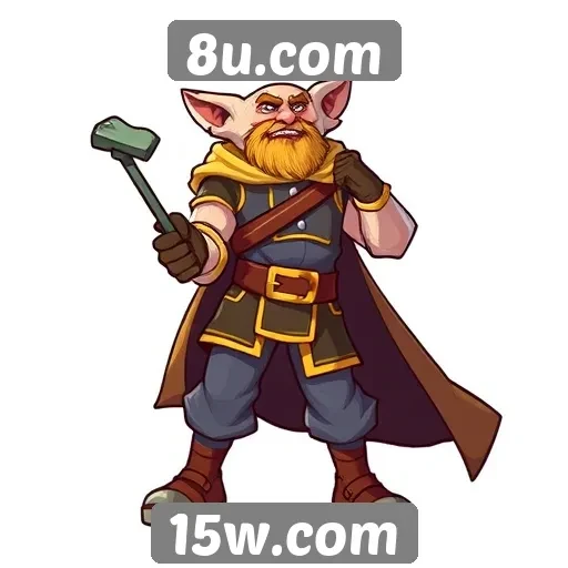 Variedade de jogos disponíveis no site 8u.com